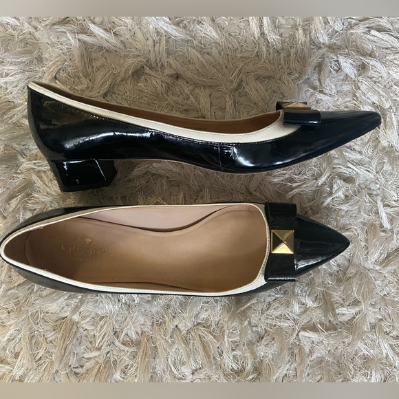 Kate spade patent bow low heels - Picture 2 of 6